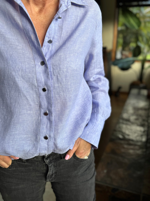 Caroline 100% linen shirt